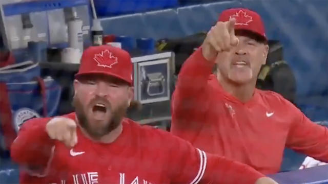 Talkin' Baseball on X: The Blue Jays broke out their red Canada