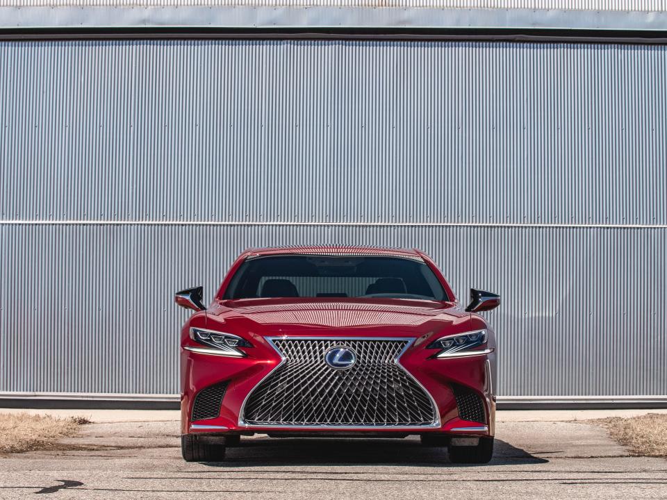 View Photos of the 2019 Lexus LS500h Hybrid