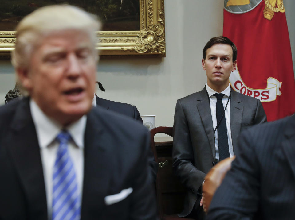 Jared Kushner and Donald Trump