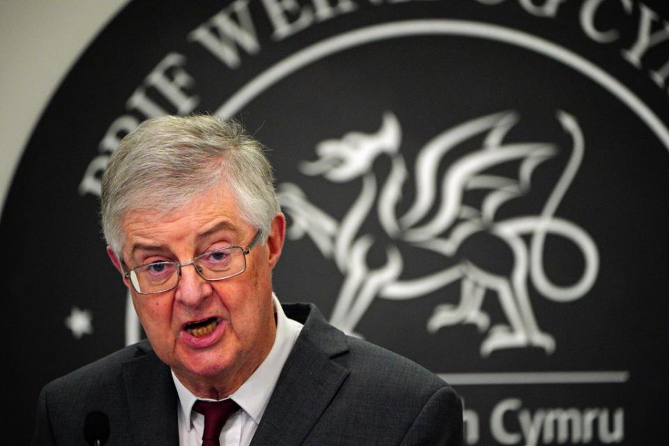 First Minister Mark Drakeford has criticised the Treasury (Ben Birchall/PA) (PA Wire)