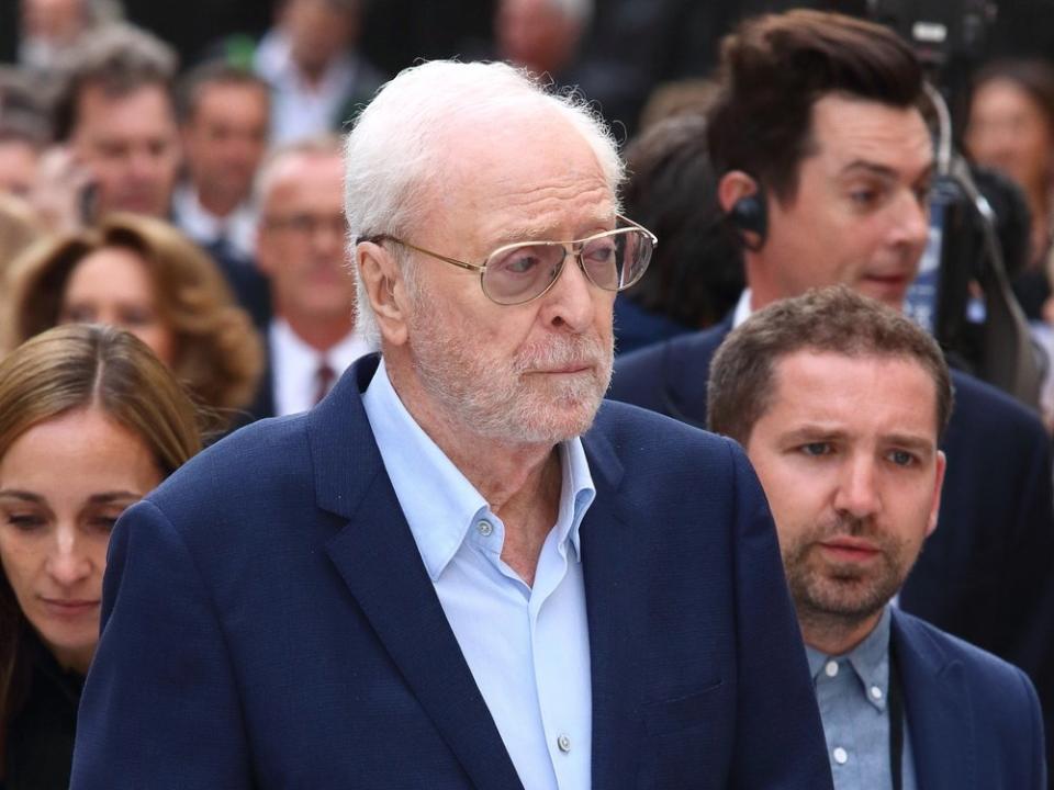 Michael Caine bei einer Filmpremiere in London. (Bild: Landmark Media/ImageCollect)