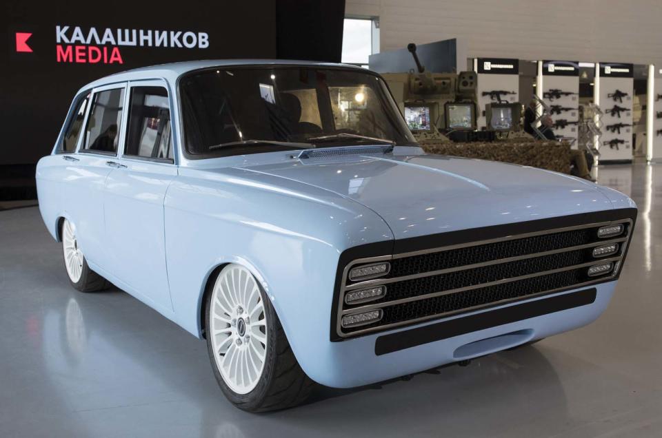 <p>Russia’s <strong>Kalashnikov </strong>is most famous for its ubiquitous <strong>AK-47 assault rifle</strong>, but in recent years the company has branched out from the world of weapons. In 2018 it revealed the <strong>CV-1</strong>, a retro-looking, Soviet era-inspired hatchback based on the IZH-21252 combi.</p><p>Kalashnikov claims the CV-1 will be as important to the electric car market as <strong>Tesla </strong>with its 90kWh battery and 680bhp. You have to admire its confidence, if not perhaps its design skills. Little has been heard of the project since.</p>