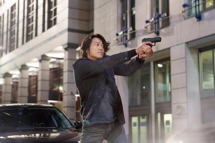 Sung Kang in ‘Fast & Furious 6.’ (Photo: Giles Keyte/©Universal Pictures/Courtesy Everett Collection)