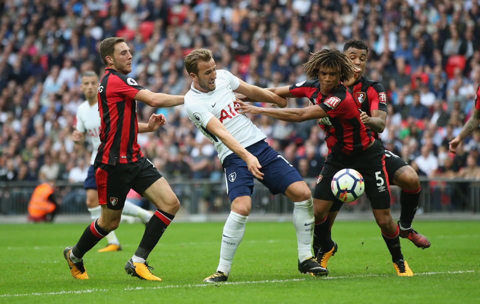 Harry Kane was well shackled by our defence when we played Spurs at Wembley back in October.