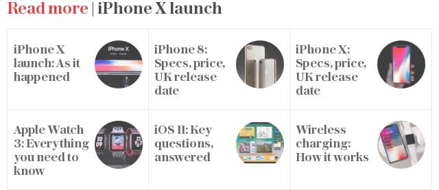 Read more | iPhone X launch