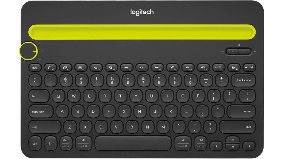 Logitech Bluetooth Multi-Device Keyboard K480 for Computers, Tablets and Smartphones, Black. (Photo: Amazon SG)