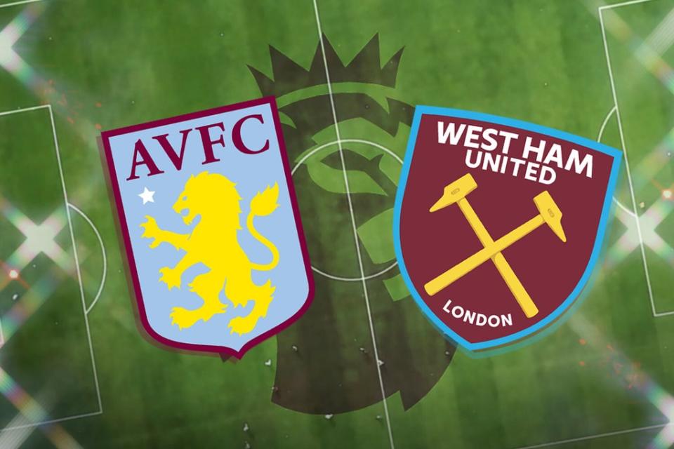 West Ham take on Aston Villa in the Premier League  (ES Composite)