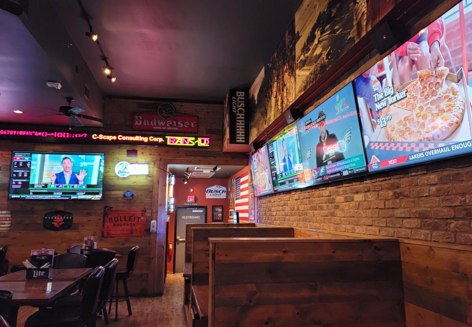 A look at the dining room at Beer Can Alley.