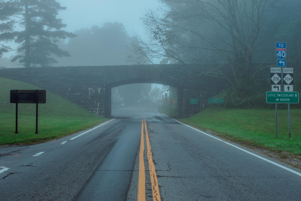 Women in Spruce Pine must decide whether they want to drive more than an hour to Asheville or 30 minutes to Marion. (Photo: Mike Belleme for HuffPost)