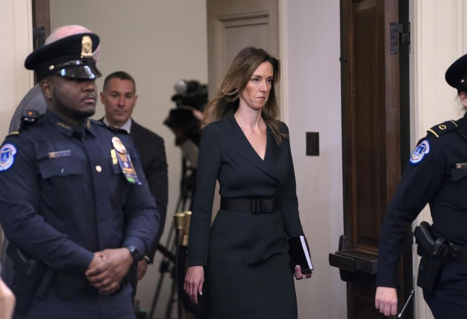 Jenifer Williams appears at the hearing (AP)