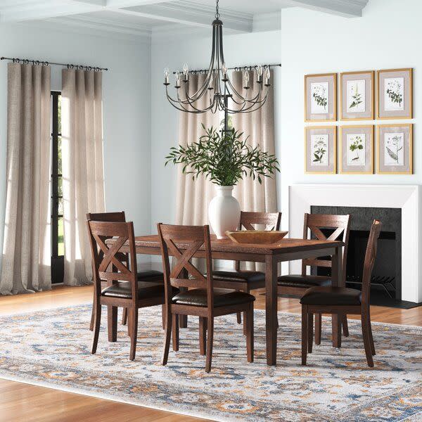 Brown Keshawn Dining Set