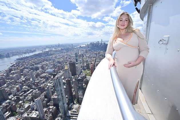 Lawrence lights Manhattan's Empire State Building on April 24 in honor of National Infertility Awareness Week.