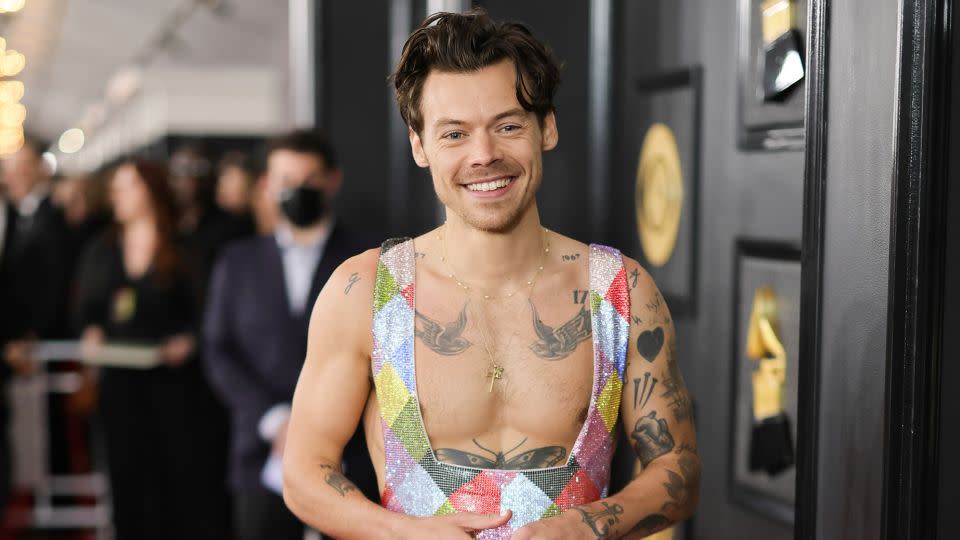 Harry Styles at the 65th Grammy Awards. - Neilson Barnard/Getty Images