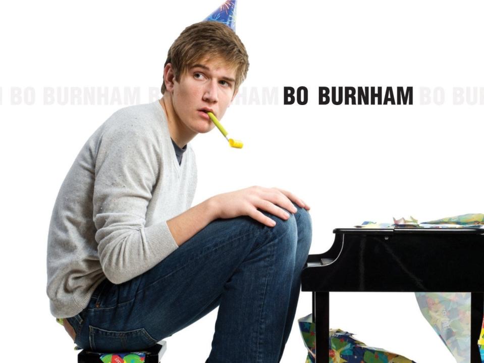 Bo Burnham self titled album cover Amazon 