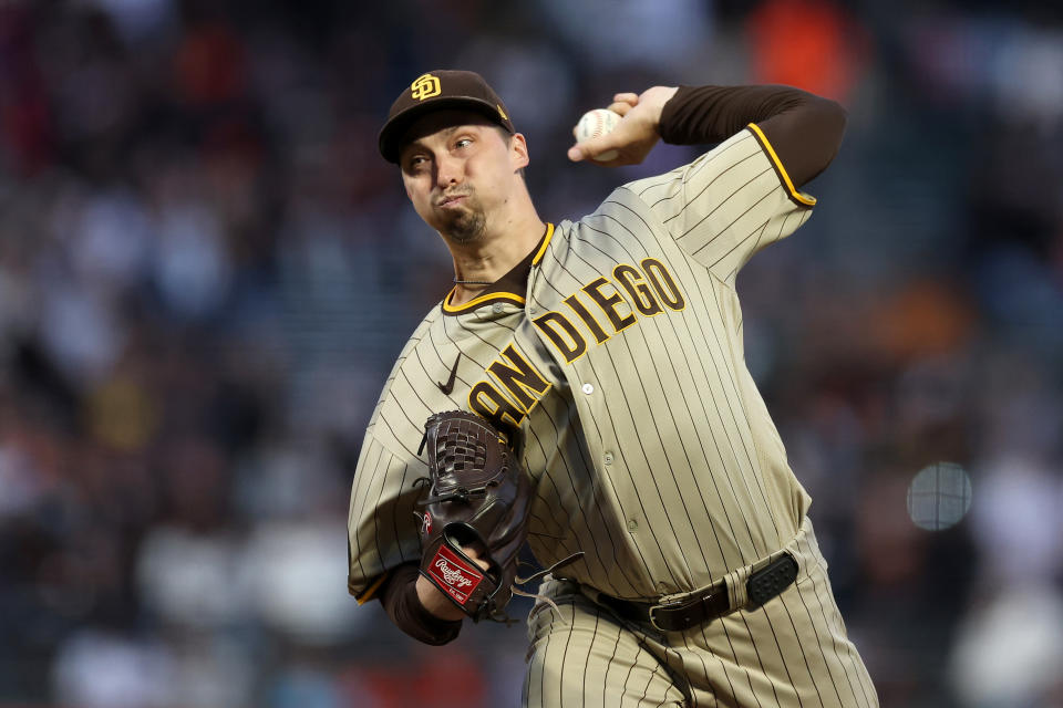 本季國聯賽揚熱門Blake Snell將成為自由球員。（MLB Photo by Ezra Shaw/Getty Images）