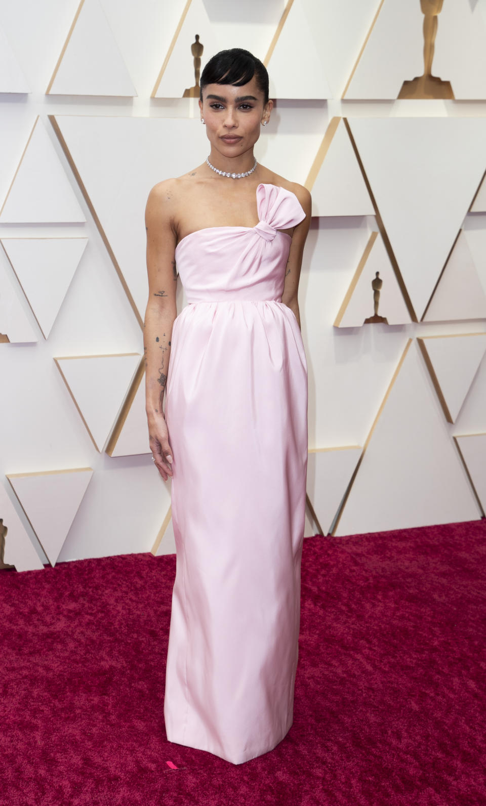 Zoe Kravitz on the Oscars 2022 Red Carpet