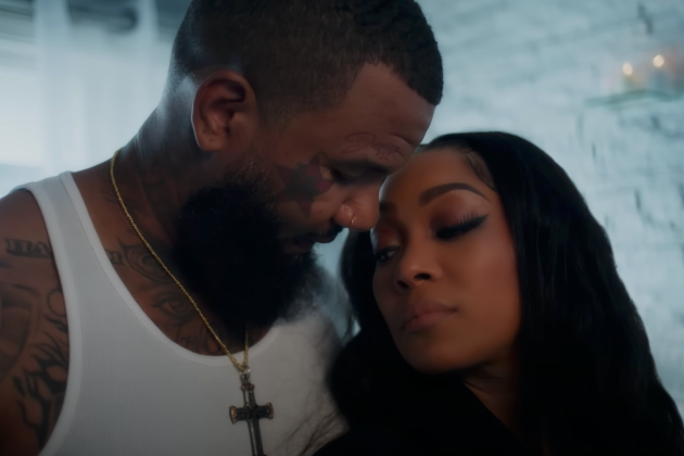 Monica And The Game Get Cozy In “Letters” Music Video