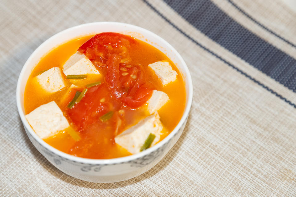 番茄豆腐減肥湯（示意圖/Getty Image）