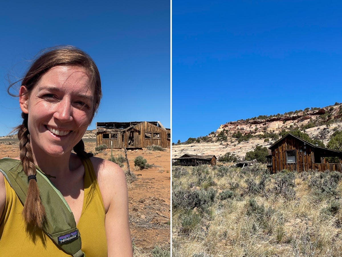 The author visited the ghost town Home of Truth in southeast Utah.