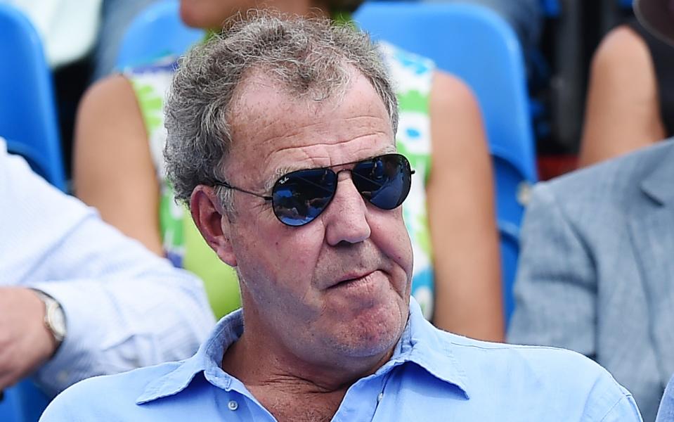 Jeremy Clarkson writes an annual tweet about his A Level failure - EPA/ANDY RAIN 