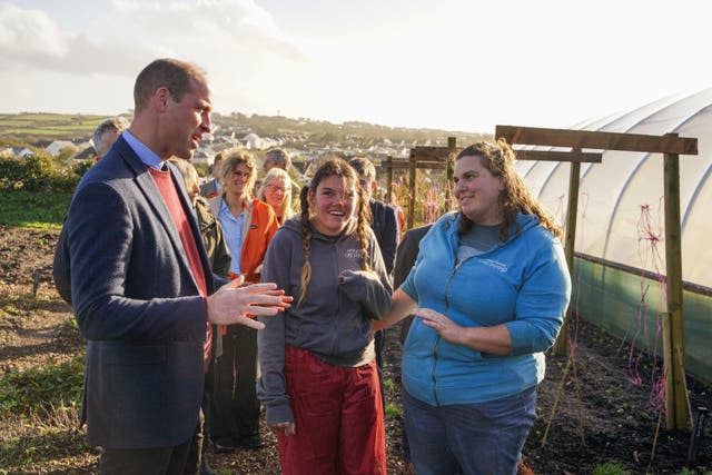 The Duke of Cornwall visit to Cornwall