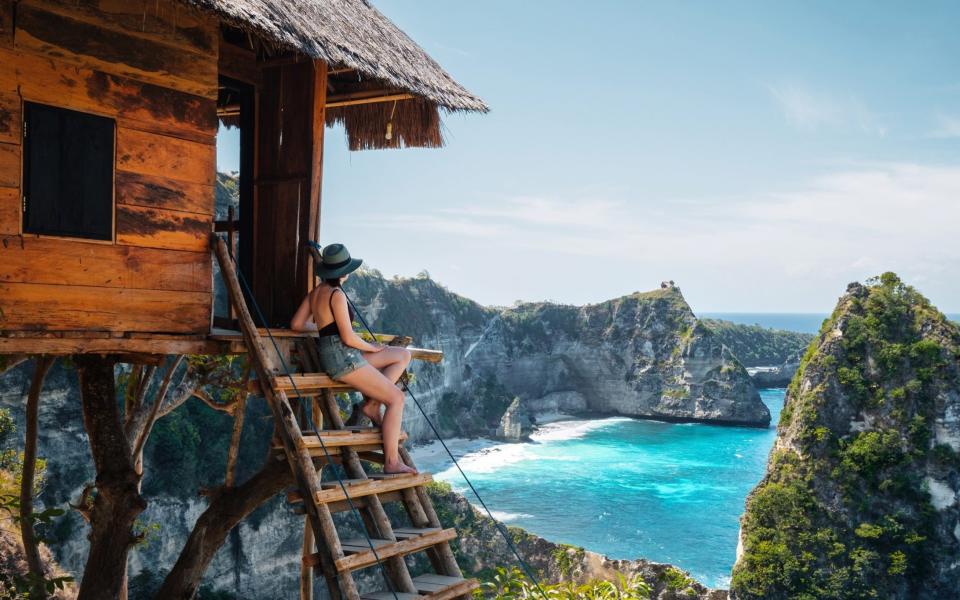 Woman in Bali