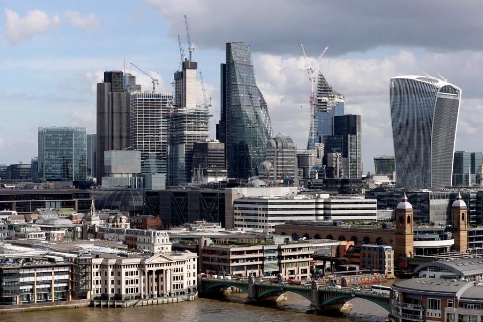 London’s leading index closed marginally lower on Thursday (Jonathan Brady/PA) (PA Archive)