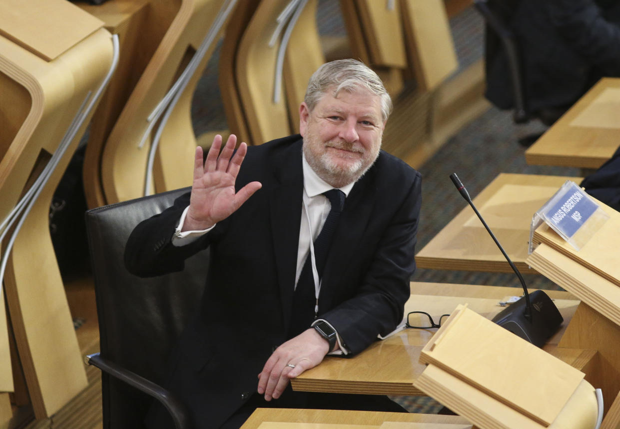 New MSP Angus Robertson has been made Constitution Secretary (Fraser Bremner/Scottish Daily Mail/PA)