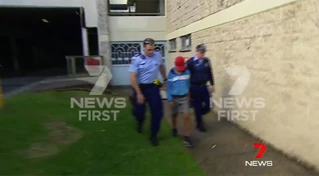 A young suspect was questioned on Saturday. Source: 7 News