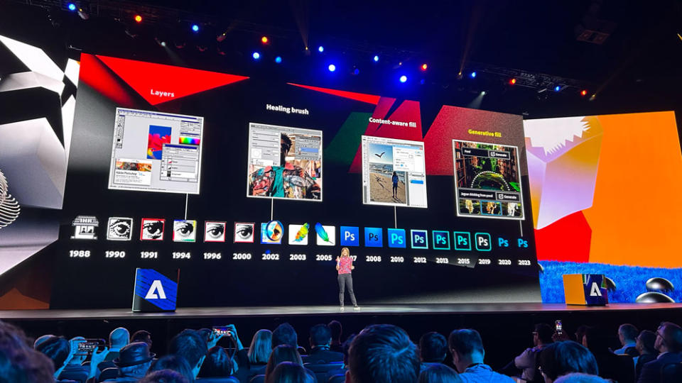 Adobe Max 2023 timeline ai