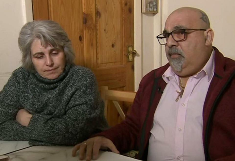 Alfie's grandparents, Paul and Alaina Scott, say they are ‘living in a nightmare’ following the tragic death of their beloved grandson (BBC)