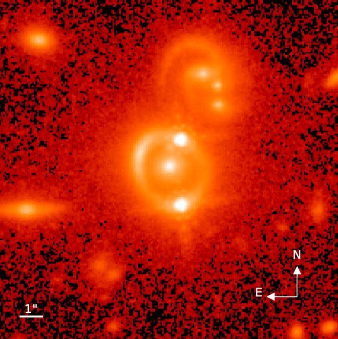 Double quasar image