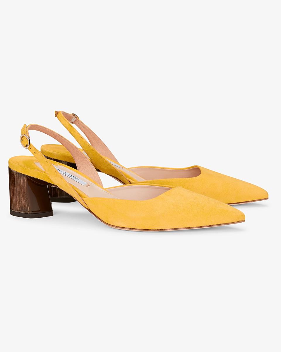 The Irene Slingback—Suede