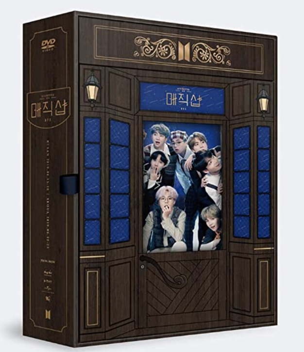 PHOTO: Amazon. 2019 BTS 5th Muster Magic Shop DVD