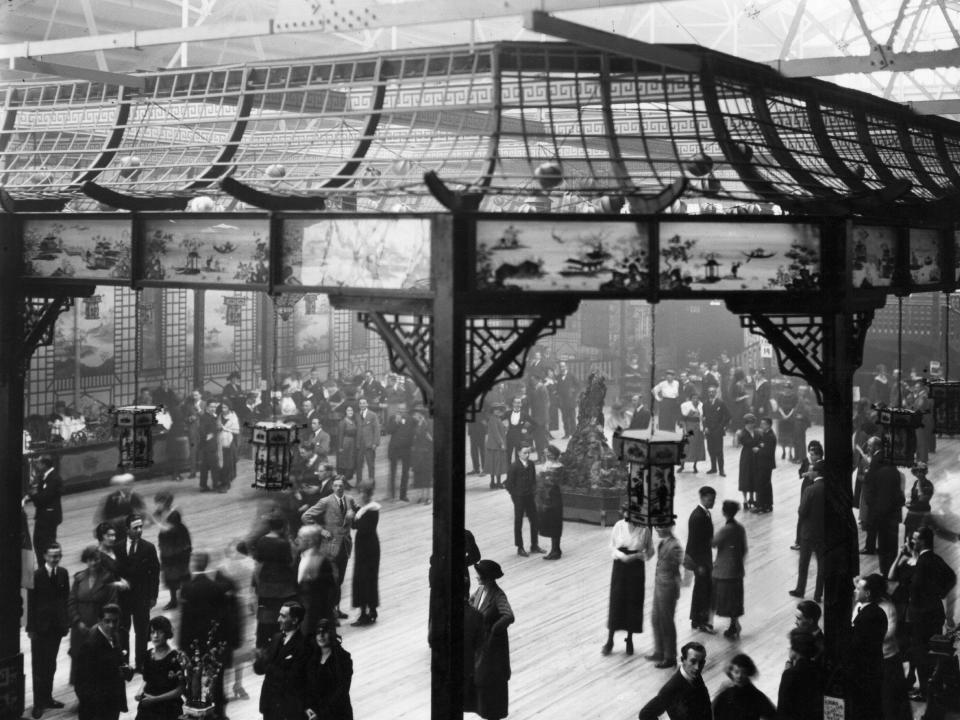 The dance floor at the Palais de Dance, Hammersmith, London; March 1, 1920.