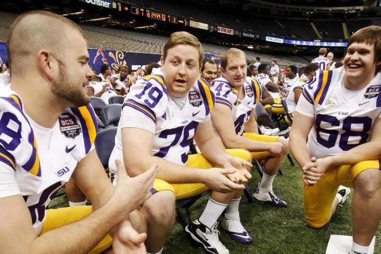 A hunter and former American footballer who lost his leg after being shot by a dog has said he is “just happy to be alive”.Matt Branch, who played as a lineman for Louisiana State University, lost his limb while preparing for a hunting trip with friends and family on the morning of 28 December near the city of Monroe.As the group loaded gear for duck hunting into their vehicle, a black Labrador named Tito jumped onto Mr Branch’s shotgun, somehow pressing the safety catch and pulling the trigger with his paw.The gun blasted a hole through the vehicle and sent shot flying into Mr Branch’s leg. He was rushed to the University of Mississippi Medical Center, where he died twice before being stabilised, and woke up 12 days later.The father of one told local paper the Clarion Ledger: “When I woke up I was extremely weak, I couldn’t feed myself.“I couldn’t sit up. I could barely grab a bottle of water off the table. I’d been asleep 12 days. It’s crazy how your body can get so weak when it’s not used.”After regaining consciousness after almost two weeks in his hospital bed, he was not told he had lost his leg until a day later – however he said he was not angry to find the appendage had been amputated.He added: “It didn’t really surprise me. For several days they didn’t know if I would live or die, so I was happy to be alive rather than mad I lost my leg.“I kind of accepted it and tried to figure out what I needed to do to get out of the hospital.”After 12 surgeries and more than 55 days in medical care, doctors questioned whether he would be able to walk again – however he has since posted videos to his Facebook account showing him strength training with his prosthetic limb by performing tractor tyre lifts.Mr Branch said: “There were definitely times, especially in the hospital and sometimes after, you feel isolated, you ask yourself why you lost a limb.“But at the end of the day, you’ve still lost a limb. I decided early on to try to be positive. I still have bad days. I’m going to have bad days. I’m just going to try to best I can so I can work through it.”