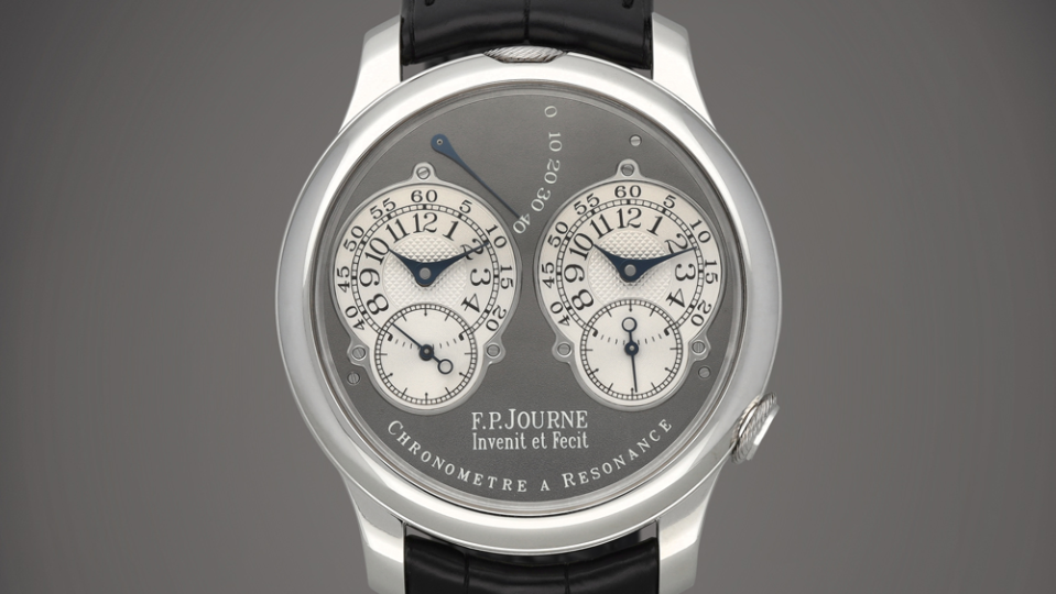 F.P. Journe Ruthenium Chronomètre à Résonance No.-1