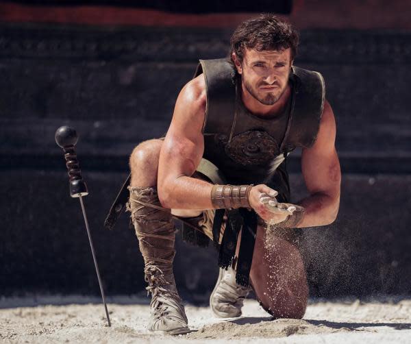 Paul Mescal en 'Gladiador II' (Foto: Vanity Fair)