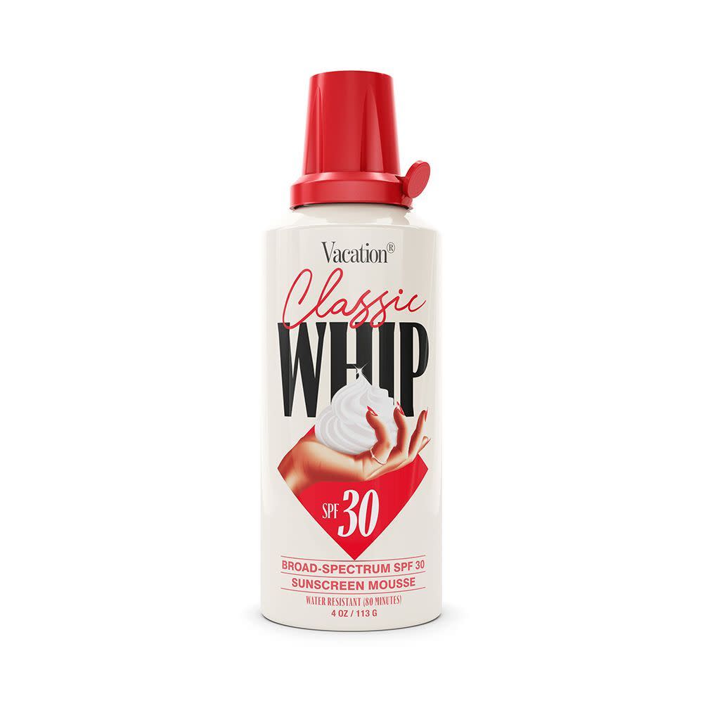 <p><a href="https://go.redirectingat.com?id=74968X1596630&url=https%3A%2F%2Fwww.ulta.com%2Fp%2Fclassic-whip-spf-30-sunscreen-mousse-pimprod2033019&sref=https%3A%2F%2F" rel="nofollow noopener" target="_blank" data-ylk="slk:Shop Now;elm:context_link;itc:0;sec:content-canvas" class="link rapid-noclick-resp">Shop Now</a></p><p>Classic Whip SPF 30 Sunscreen Mousse </p><p>ulta.com</p><p>$22.00</p><span class="copyright">Ulta Beauty </span>