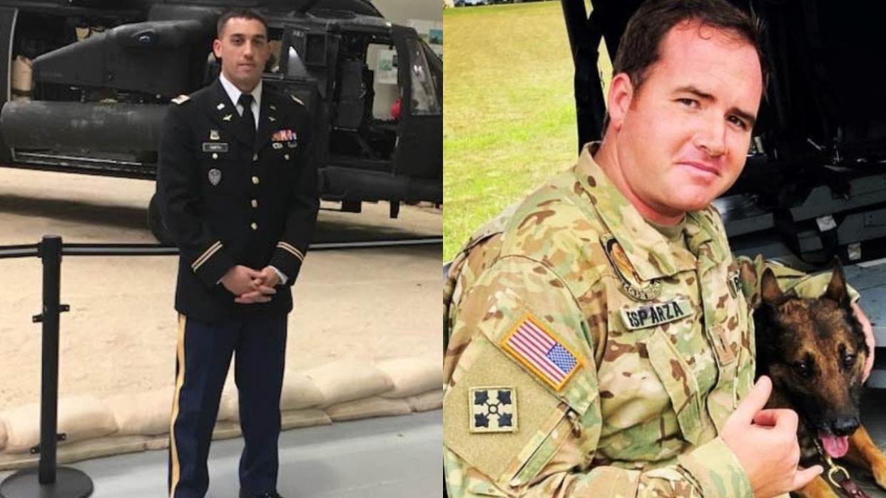 Southern Missouri natives Rusten Smith (Rolla) and Zach Esparza (Jackson) were among the nine killed in a helicopter crash Wednesday during a military exercise near Fort Campbell, Kentucky.