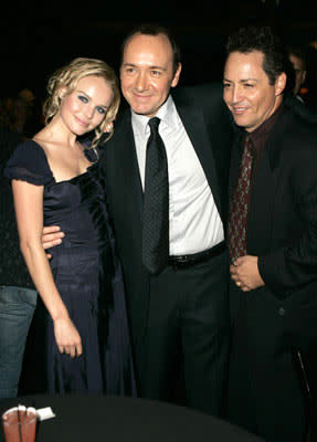 Kate Bosworth , Kevin Spacey and Dodd Darin, Bobby's son, at the 2004 AFI Film Fesitval premiere of Lions Gate Films' Beyond the Sea