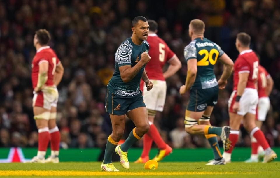 Kurtley Beale had put Australia back in front with a late penalty (David Davies/PA) (PA Wire)