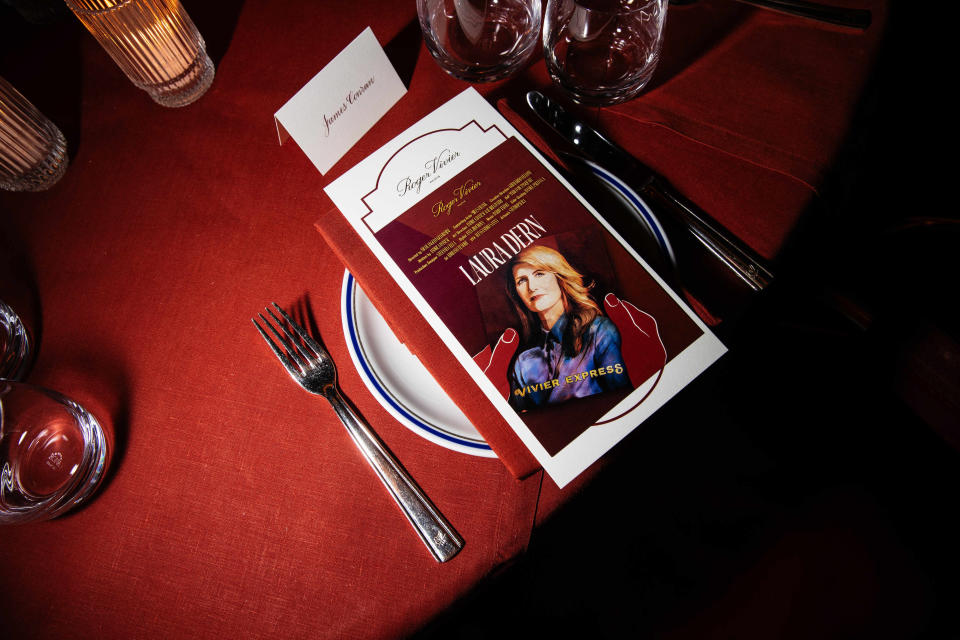 Laura Dern and Gherardo Felloni Host Dinner to Celebrate the Launch of Vivier Express