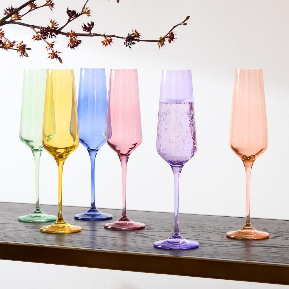 <p><a href="https://go.redirectingat.com?id=74968X1596630&url=https%3A%2F%2Fwww.westelm.com%2Fproducts%2Flcl-estelle-colored-glass-champagne-flute-set-of-6-d15136%2F&sref=https%3A%2F%2Fwww.housebeautiful.com%2Fshopping%2Fg43774182%2Fcollege-graduation-gifts%2F" rel="nofollow noopener" target="_blank" data-ylk="slk:Shop Now;elm:context_link;itc:0;sec:content-canvas" class="link ">Shop Now</a></p><p>Champagne Flutes, Set of 6</p><p>$205.00</p><p>westelm.com</p><span class="copyright">West Elm</span>