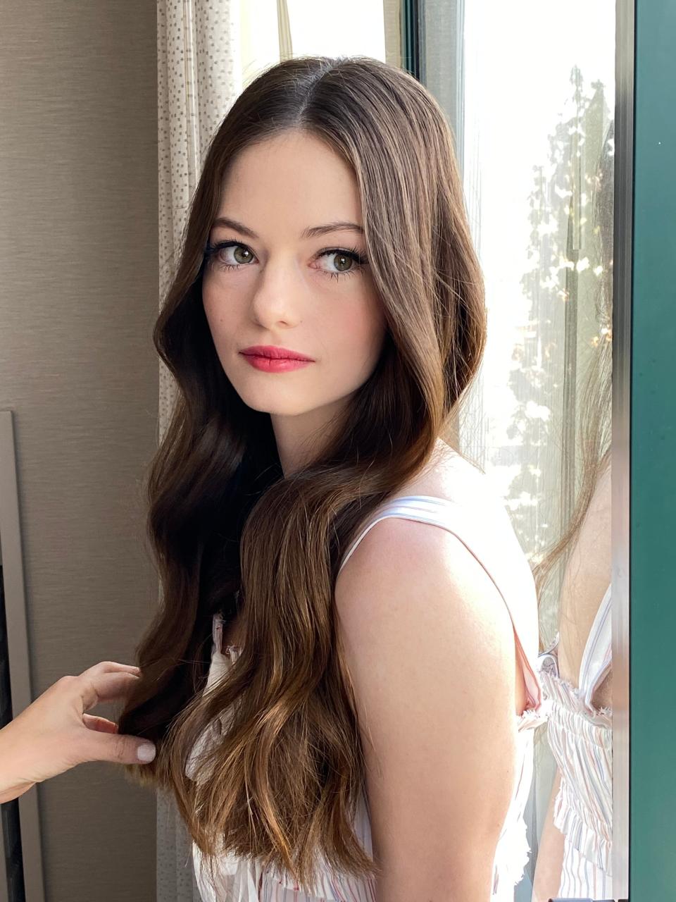 Behind the Scenes of Mackenzie Foy’s Farmstead Black Beauty Promo