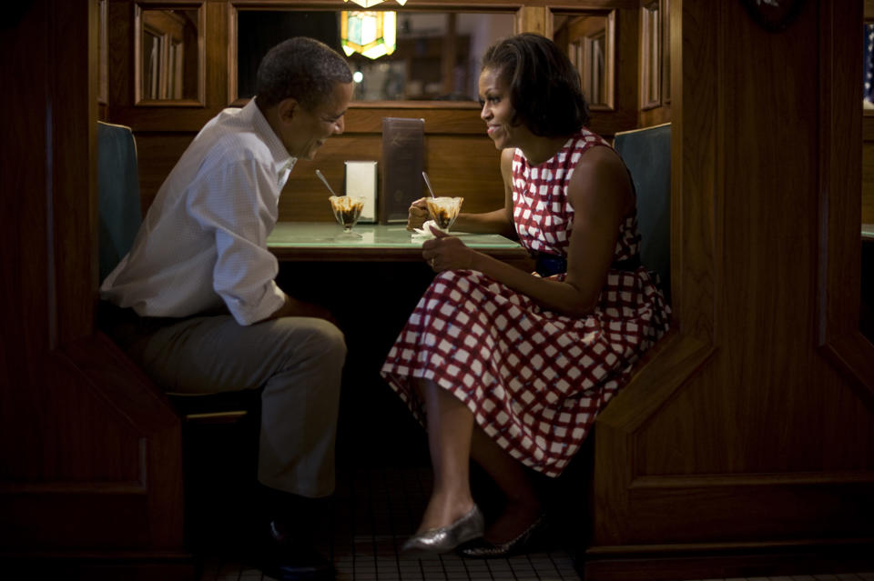 These images were taken throughout the last four months of Barack Obama's presidential campaign and were used by the campaign in television advertising, the web, social media, and print literature. (Scout Tufankjian, United States, Shortlist, Campaign, Professional Competition, 2013) <br> <br> <a href="http://worldphoto.org/about-the-sony-world-photography-awards/" rel="nofollow noopener" target="_blank" data-ylk="slk:Click here to see the full shortlist at World Photography Organisation;elm:context_link;itc:0;sec:content-canvas" class="link ">Click here to see the full shortlist at World Photography Organisation</a>