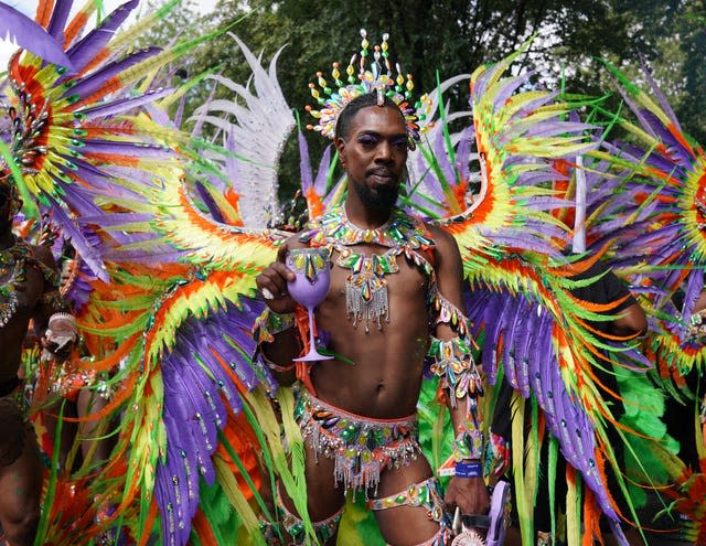 Notting Hill Carnival participants