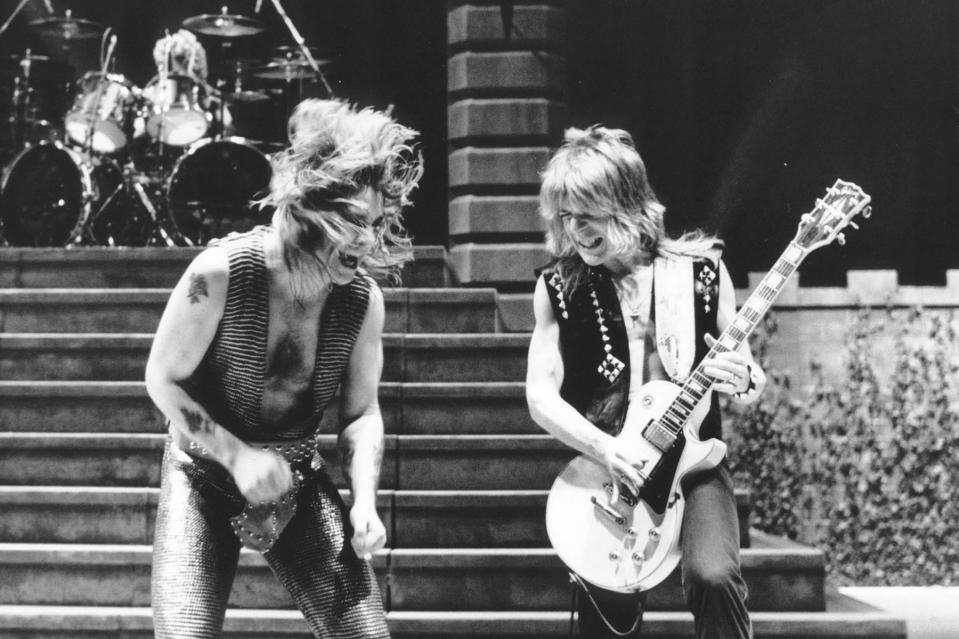 Ozzy Osbourne and Randy Rhoads (Photo by Chris Walter/WireImage)