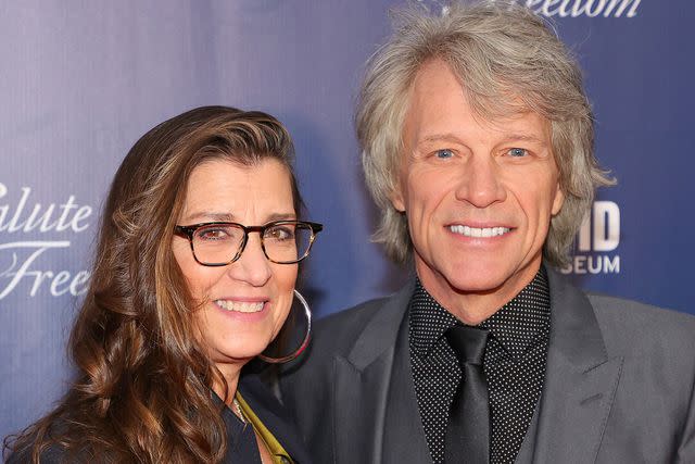 Theo Wargo/Getty Jon Bon Jovi and wife Dorothea in 2021