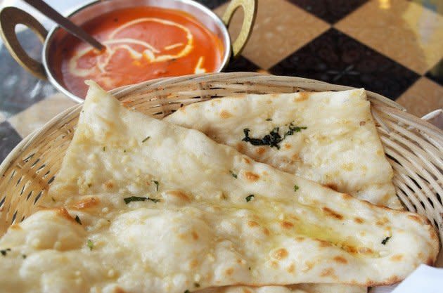 Best naan singapore Amber Restaurant Garlic Naan